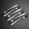 埃恩 Fruit fork stainless steel, fruit tableware, Birthday gift