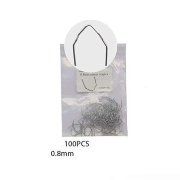 0.8mm right angle welding nails (1 pack of 100)