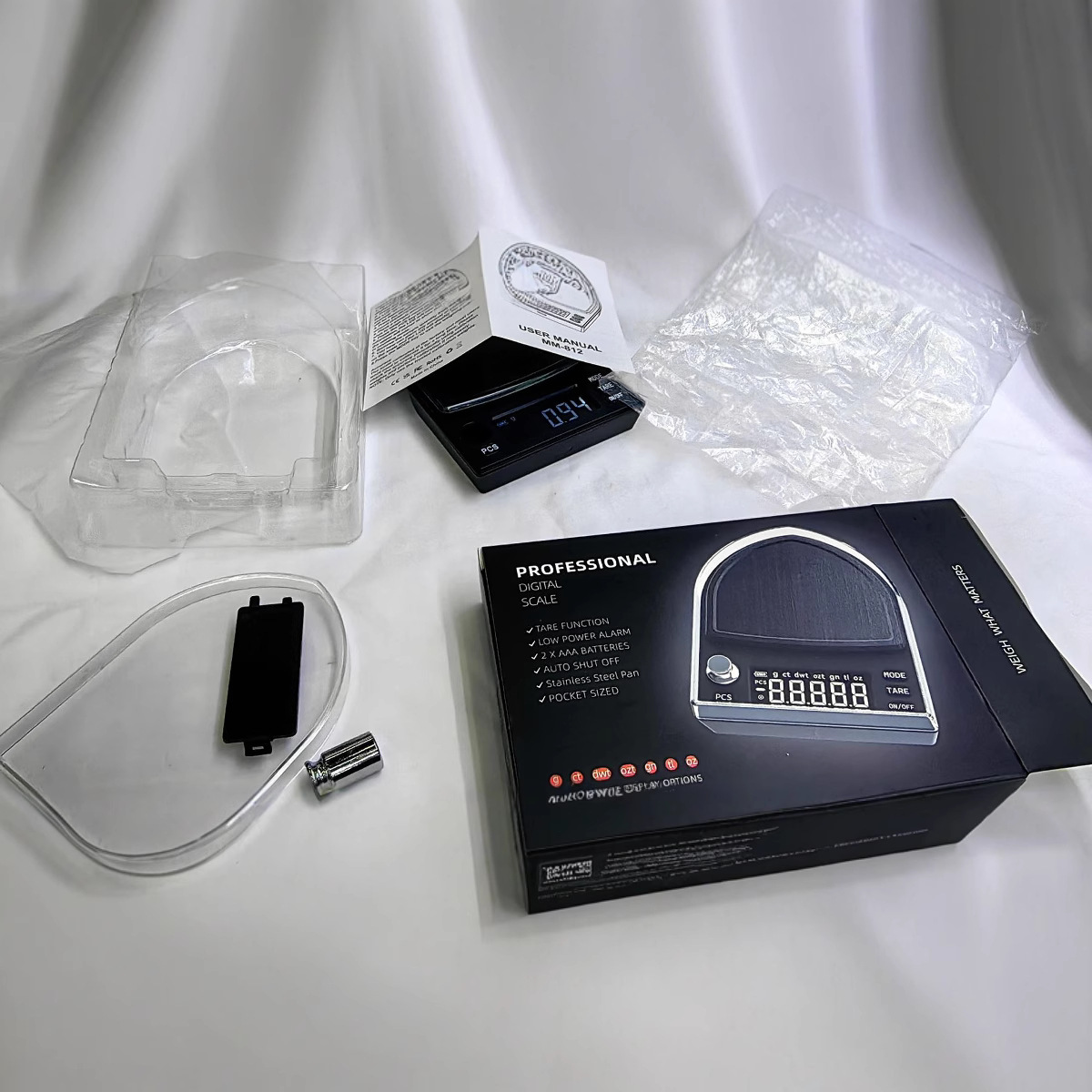 2024 joyería escala escala barco escala escala de oro 600g / 0.01g exportación de escala de palma