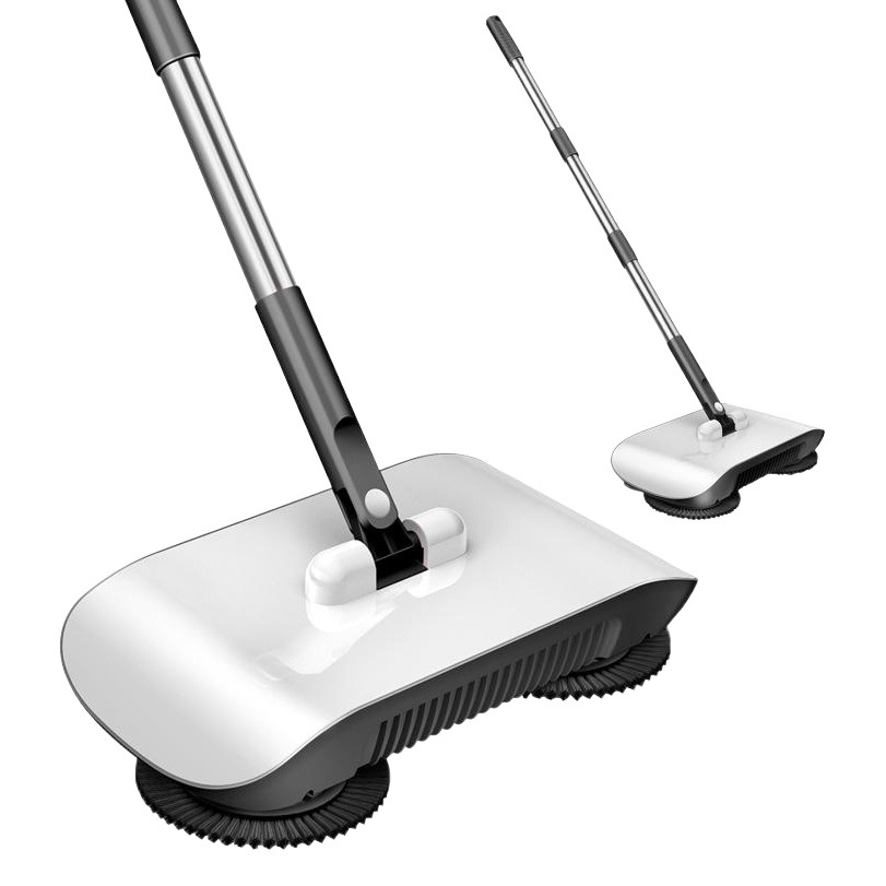 Tiktok Net rojo caliente máquina barredora mano empuje barredora hogar escoba recogedor traje integrado regalo máquina barredora