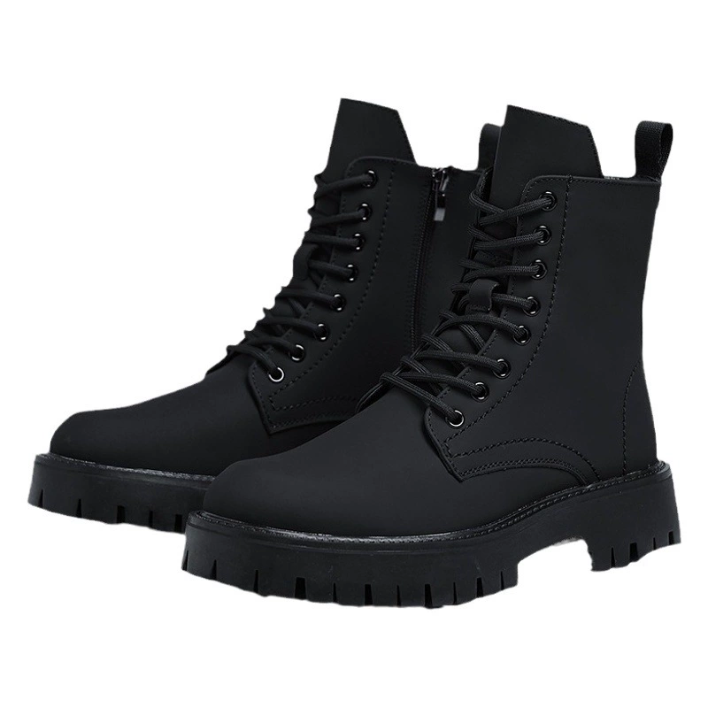 2024, мужские осенне-зимние ботинки, длинная рабочая одежда, мужские ботинки из мягкой кожи в стиле интернет-знаменитостей, британские мужские ботинки yuppie 3301-R