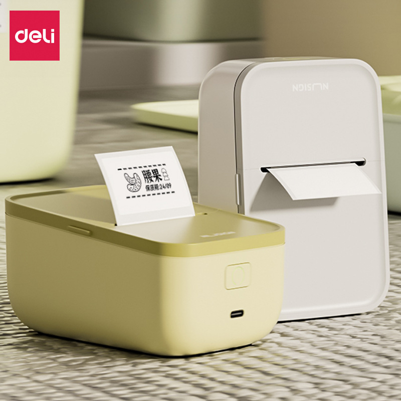 Delinius Q5 Label Printer Portable Bluetooth Thermal Adhesive Sticker Barcode Tag Small Label Machine