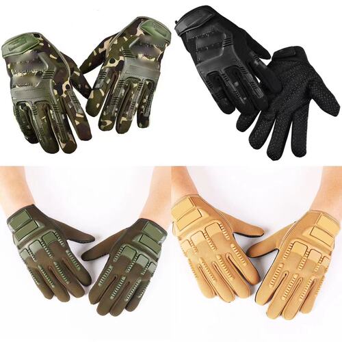 Super SEAL Technician Tactical Gloves for Male Army Fans Free Soldier Special Forces CS Combat Training Camouflage Outdoor Mountaineering