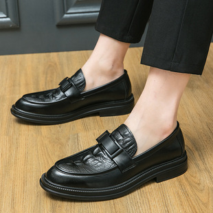 2025�¿��a46����Ь���{�~�yӢ����ʿ����һ�_��leather shoes