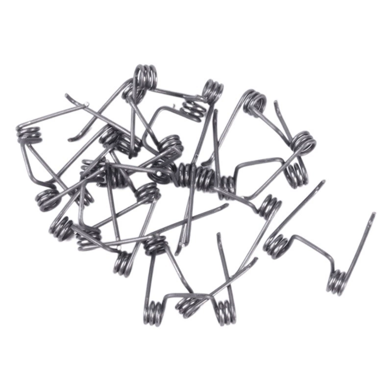 Поставка нержавеющей стали кручения пружины свитка в наличии возвратное усилие кручения зажим 120 градусов стальной проволоки 1,2-3,0 диаметр проволоки