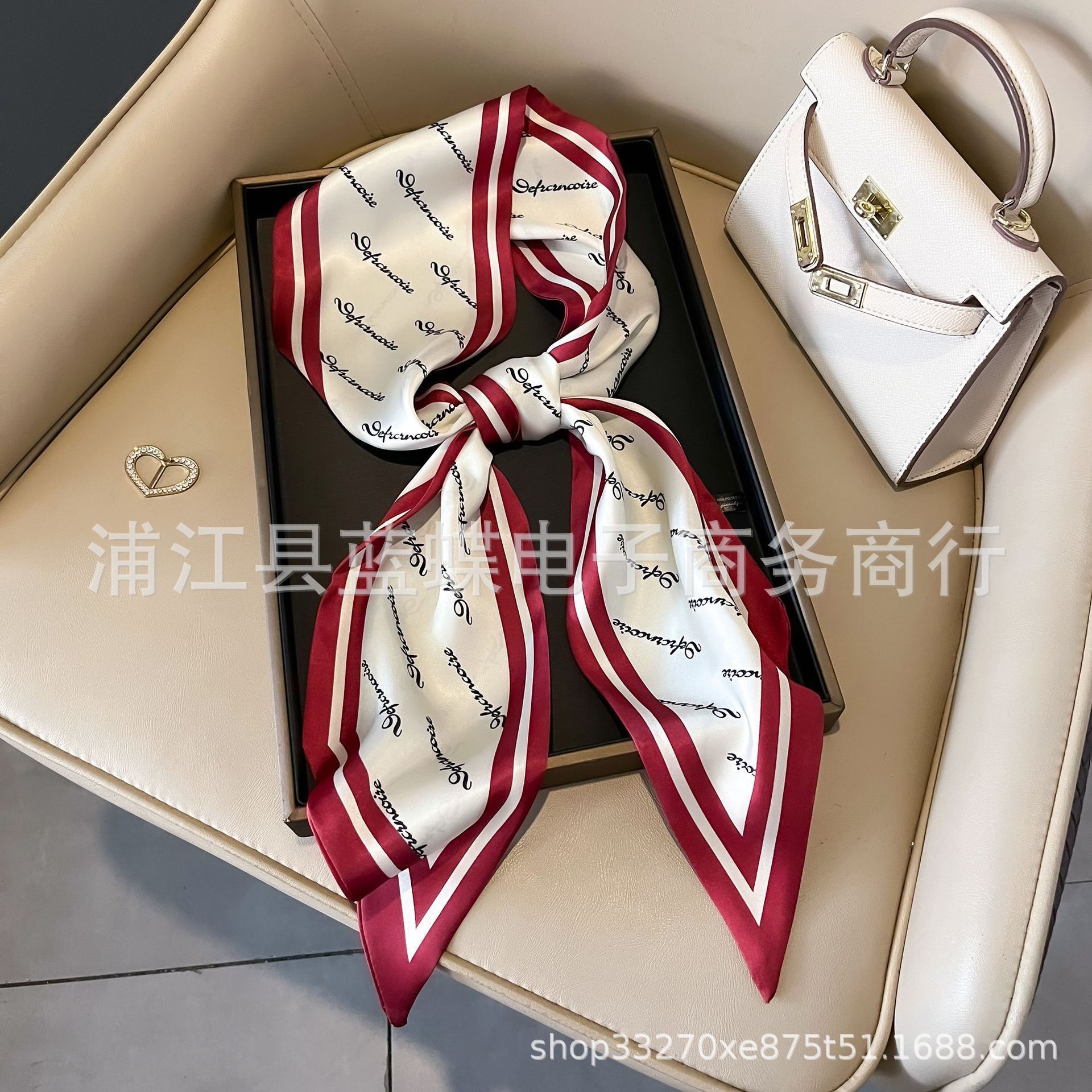 Nuevo caju pequeño cinturón de bufandas onduladas caju multifuncional cinturón de pelo de alta calidad bufandas profesionales