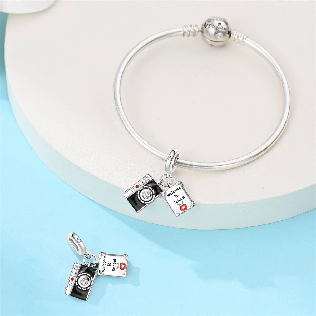 Настоящая медная модная универсальная фуксиевая bracelet браслет, ож зал для студентов, ручная работа, подарок на день рождения