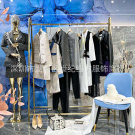 秋装大牌精品名牌女装撤柜高品质外套连衣裙剪标杂款走份一手货源