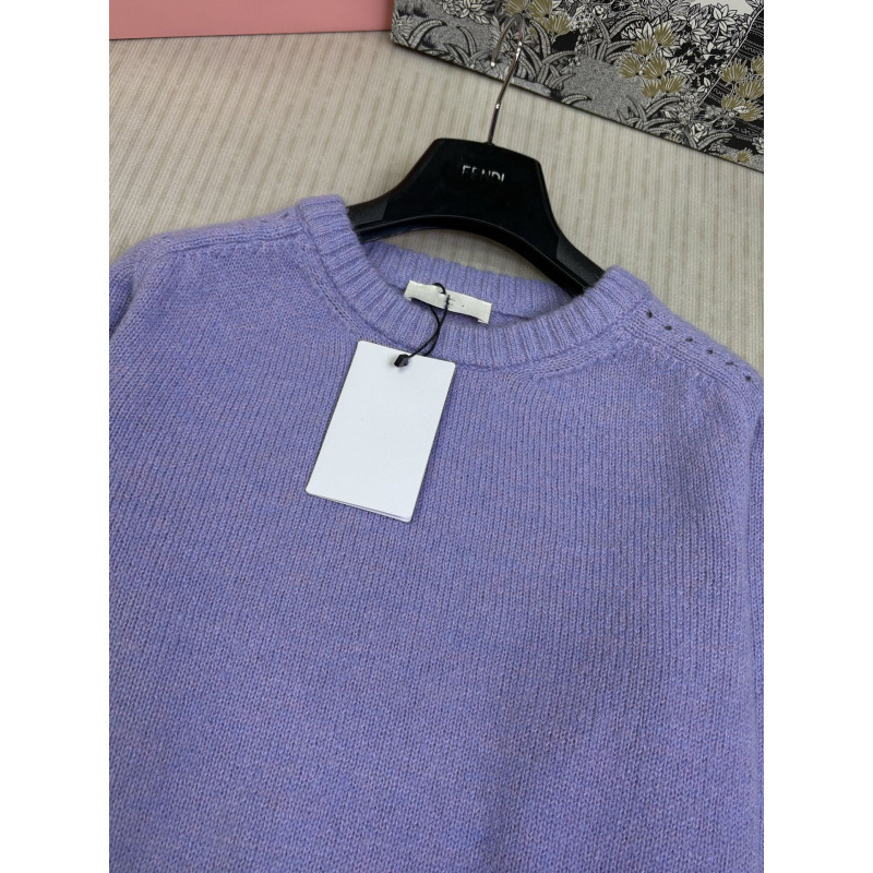 紫色软糯加厚韩版宽松圆领针织衫打底毛衣女百搭短款舒适休闲上衣|undefined