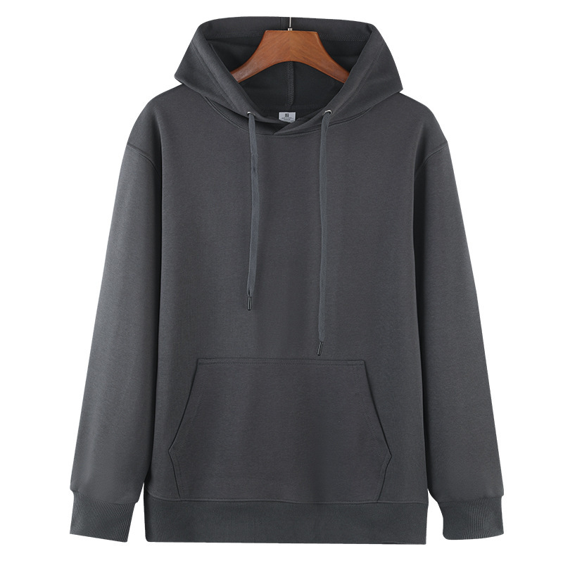300g suéter con capucha para hombre pesado, suéter con capucha de otoño e invierno, suéter de manga larga de algodón, camisa de manga larga, chaqueta de tendencia