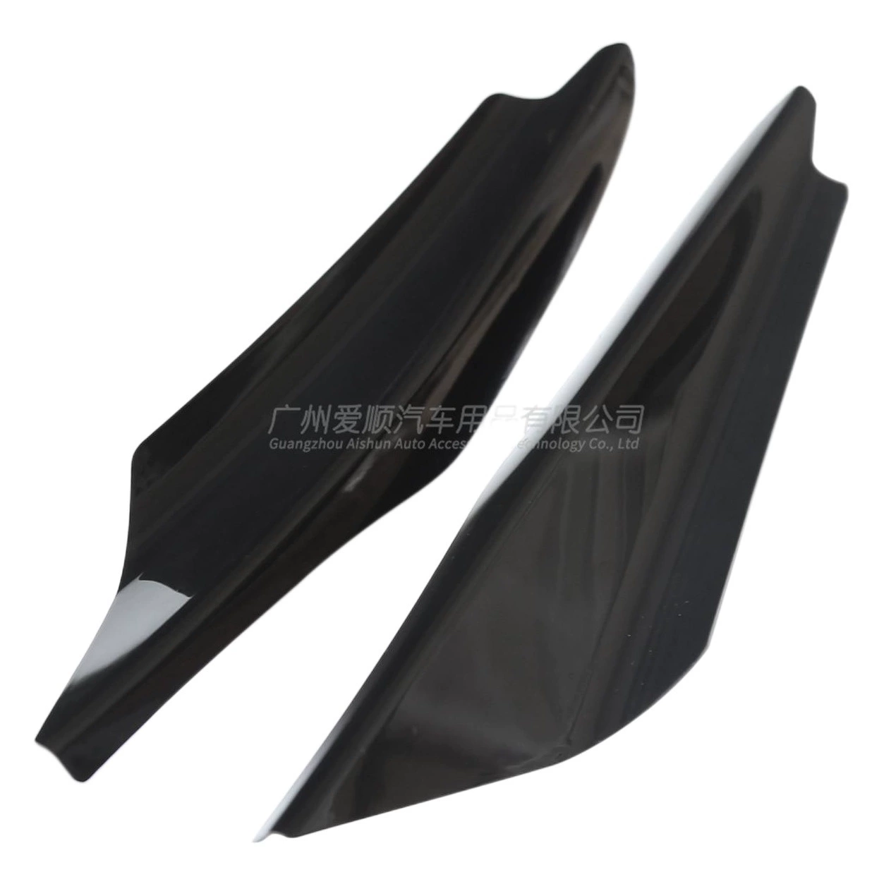 Модификация автомобиля Передняя планка спортивный воздушный нож ярко-черное лезвие диверсия воздушный нож передний объемный спойлер переднего бампера