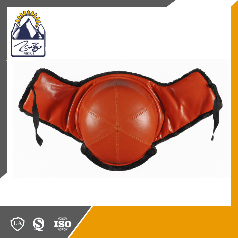 飞雪 防寒 桔红色 安全帽 飞雪防寒帽 防寒帽