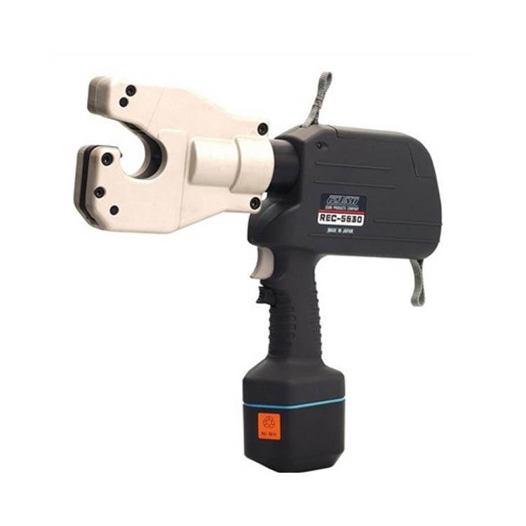 日本IZUMI充电免换模压接钳REC-5630压接10-300mm²采用高速马达