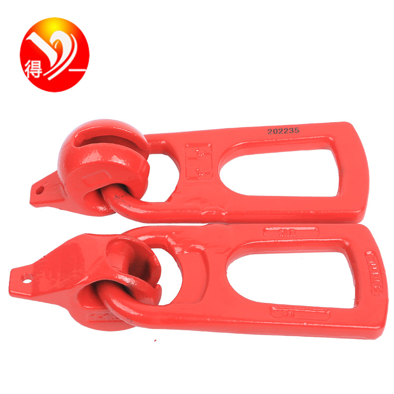 鸭嘴扣吊具 吊环10T混凝土预制件万向吊扣2T5T混凝土吊钩吊环