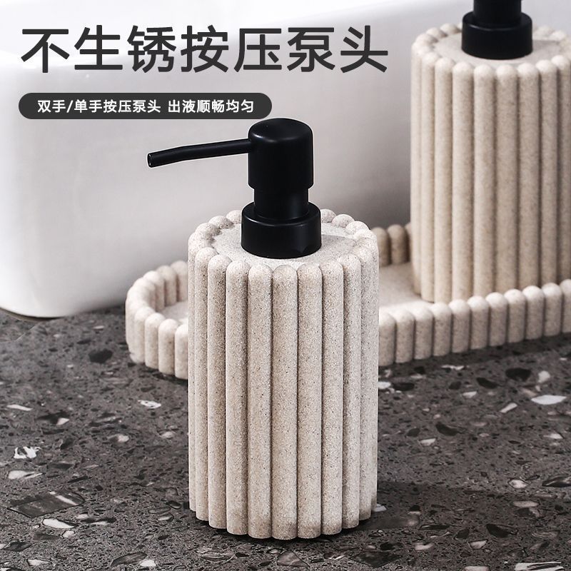 Retro ins viento desinfectante de manos botella de caja de botella de presión una variedad de higiene adecuada set de lavado hisopo de algodón