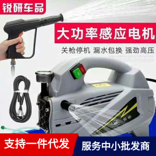 Jingyan 1811 household 220V portable high-pressure car washing machine artifact car washing pump car brushing machine Ruiyan 1811