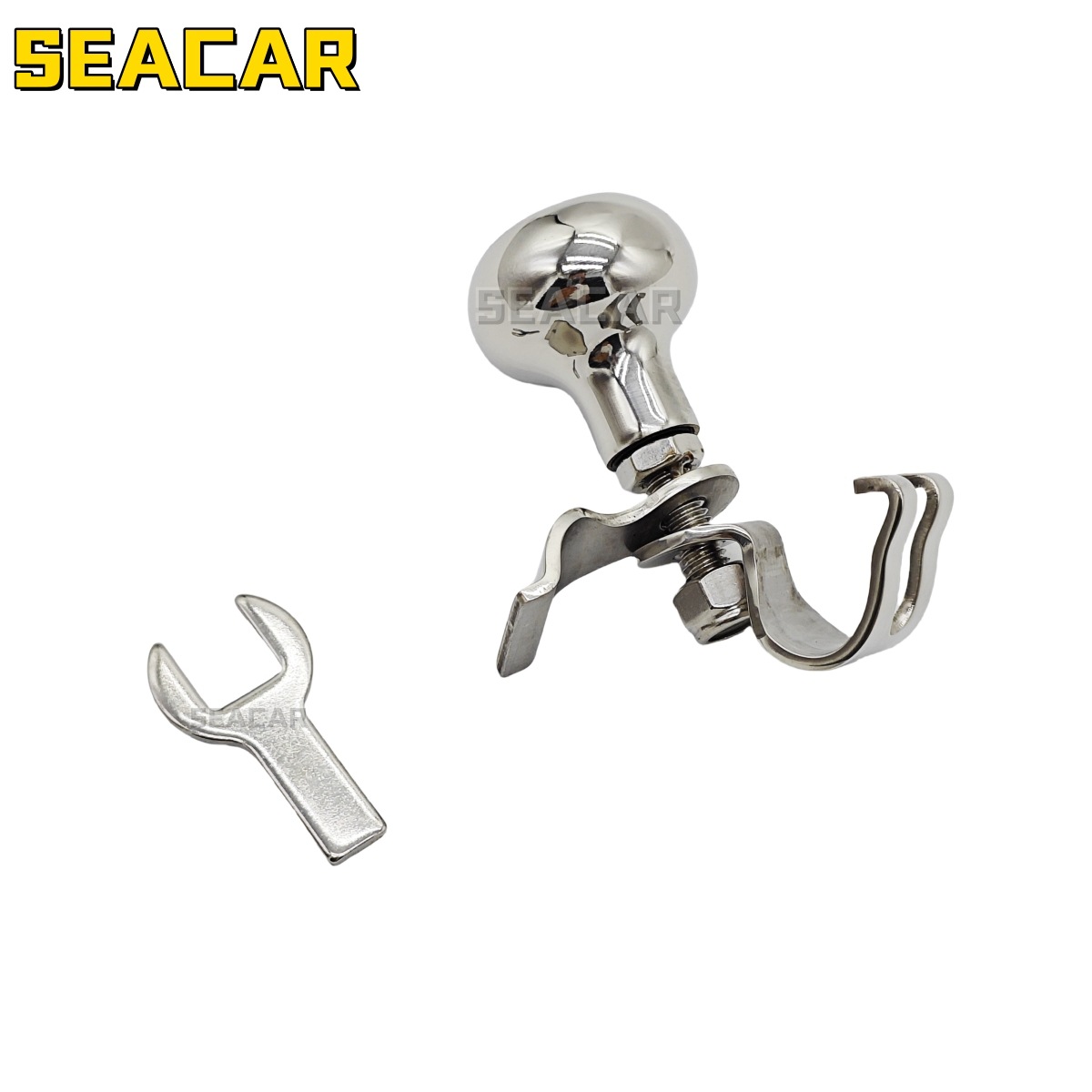 Manufacturer Supplies Stainless Steel 316 Steering Wheel Grip Power Ball Yacht Marine Hardware Accessories Anti-Slip Speedboat