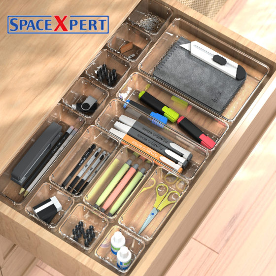 Combinable storage box drawer built-in sample box classification grid partition parts cosmetic finishing box