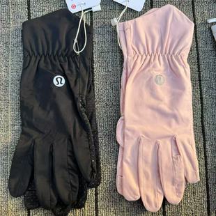 Lulu LULU Sun Protection Gloves Summer Sun Protection Electric Car Anti-slip Ice Silk Gloves Women's Thin Driving Leakage Two Finges