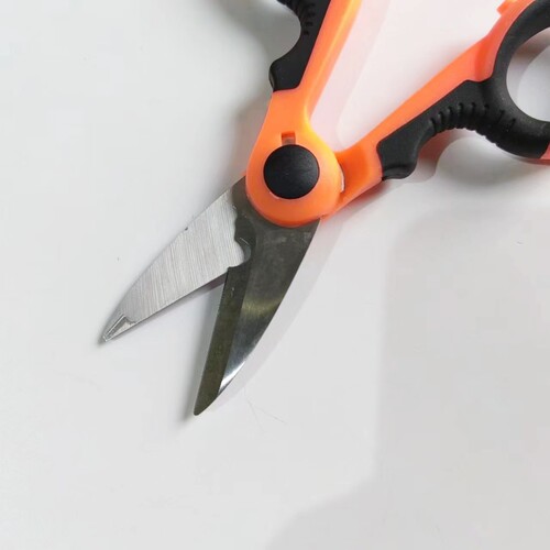 Stainless steel serrated fishing scissors, lead tape scissors, Dacron line scissors, fishing gear accessories wholesale