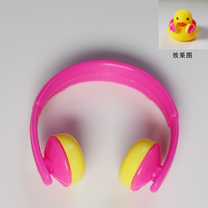 Accesorios de agua transfronterizos pato amarillo accesorios gorras bufandas de ganso blanco decoración mano leche de limón té regalo image 270