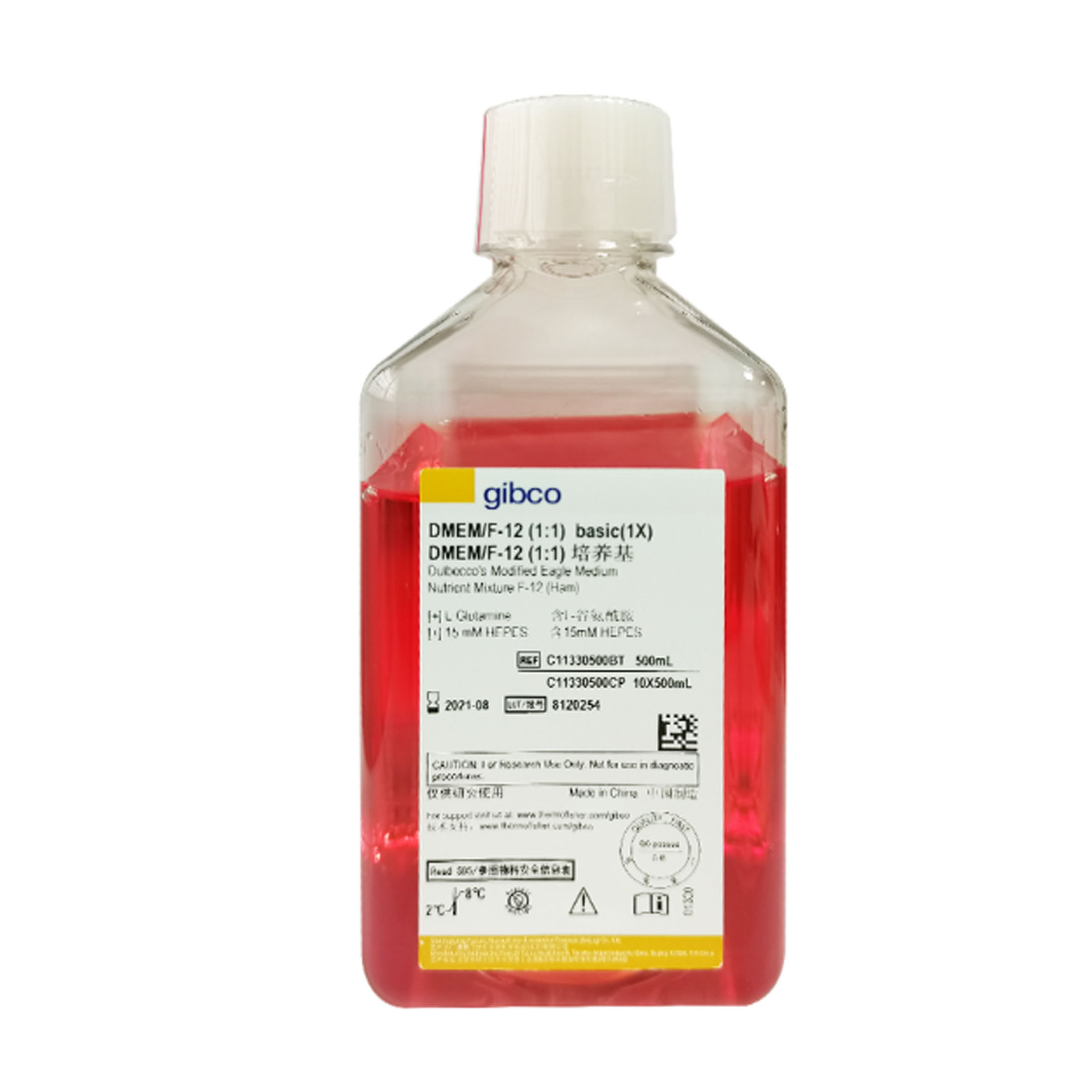 LIFE C11330500BT D-MEM/F-12培养基