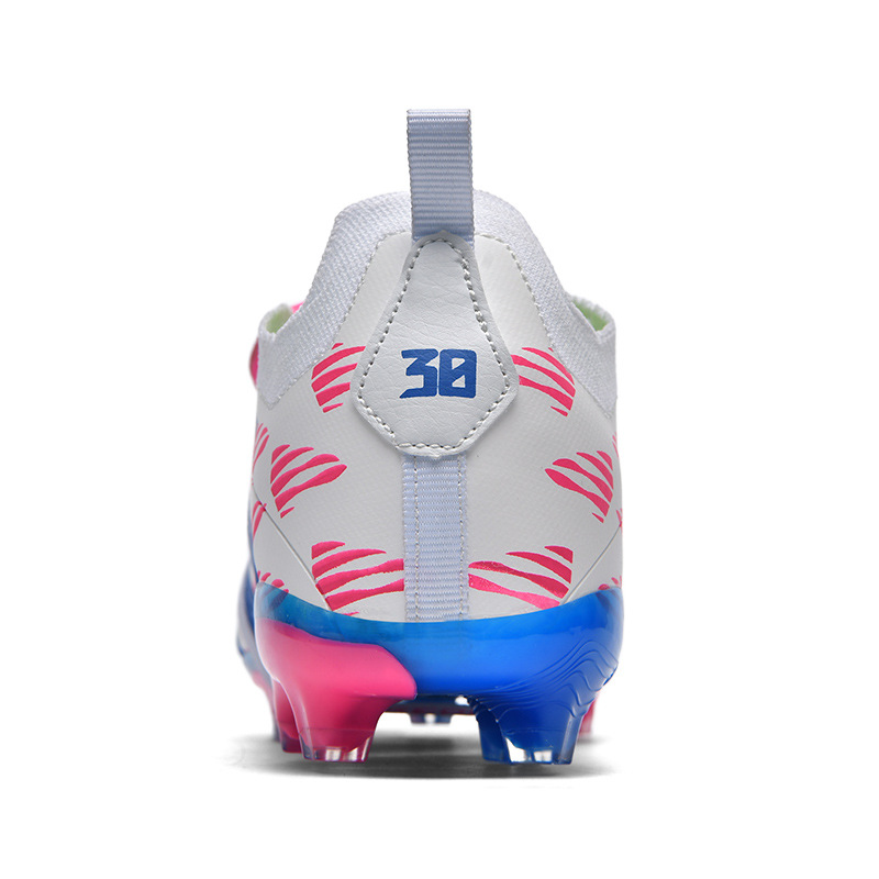 Nuevos zapatos de fútbol transfronterizos para hombres adolescentes, zapatos de entrenamiento de entrenamiento de clavos, zapatos de moda para estudiantes