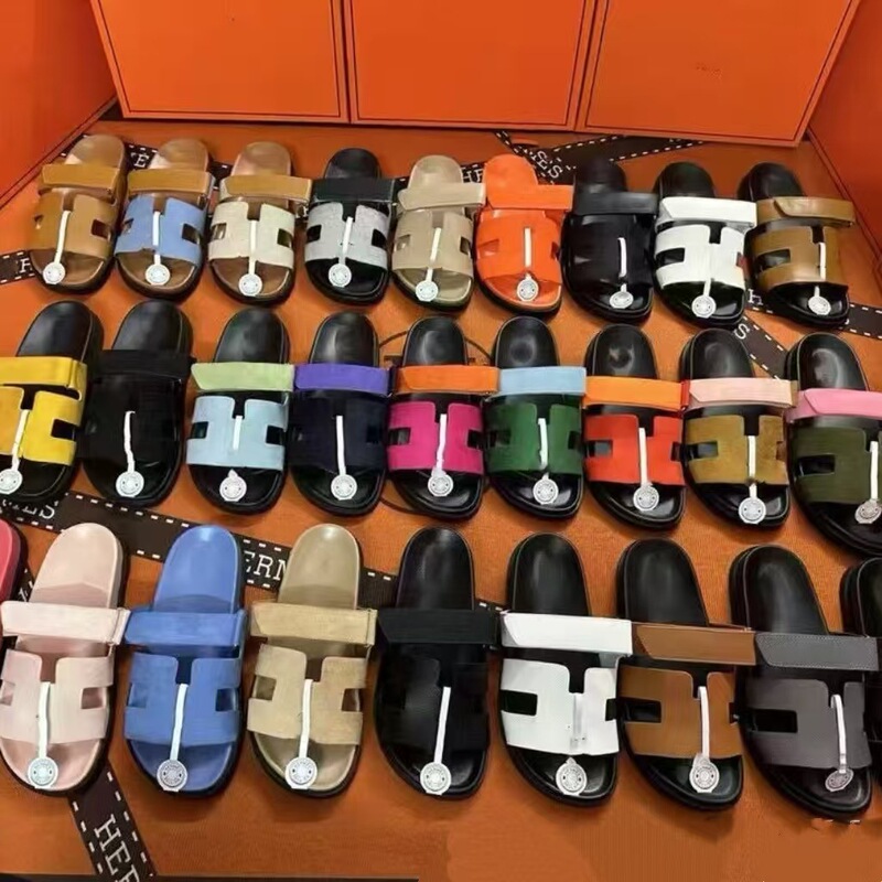 Ertou Slippers for Women, New Summer Style, Sheepskin, Men's Couple's Outdoor Casual Slip-On Sandals with Thick Platform Sole and Velcro H-Style Sandals Ertou Slippers for Women, New Summer Style, Sheepskin, Men's Couple's Outdoor Casual Slip-On Sandals with Thick Platform Sole and Velcro H-Style Sandals