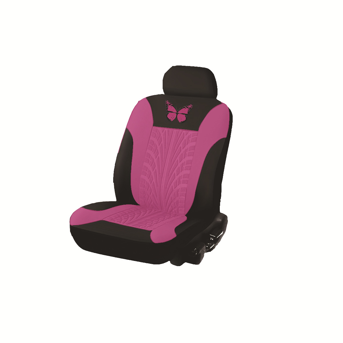 Cojín de asiento transfronterizo exclusivo para automóvil general, artesanía en relieve de mariposa, funda de asiento exquisita, cojín de asiento suave, transpirable y resistente al desgaste