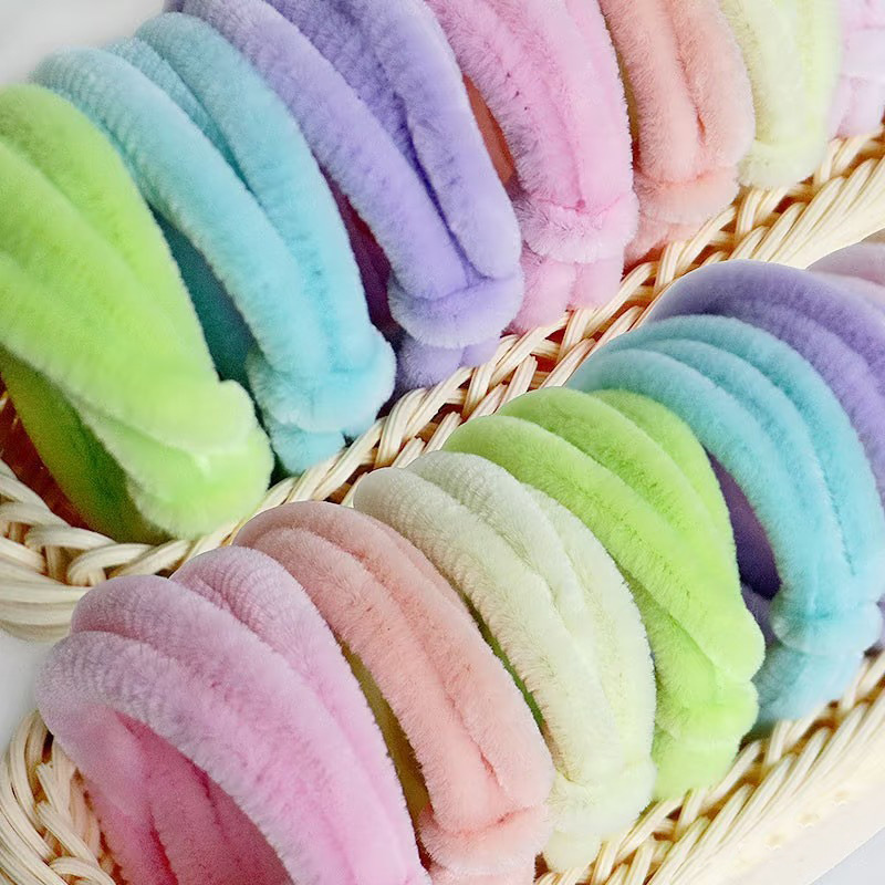 8MM macarón ligero envuelto mano DIY material de ramo de torsión extra densa barra de torsión y raíz de pelusa