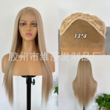��óŷ�����۽�ɫ�ٷ�13x4�ֹ���˿�ٷ� ˳����ֱ�� �ٷ�ȫͷ��Ů