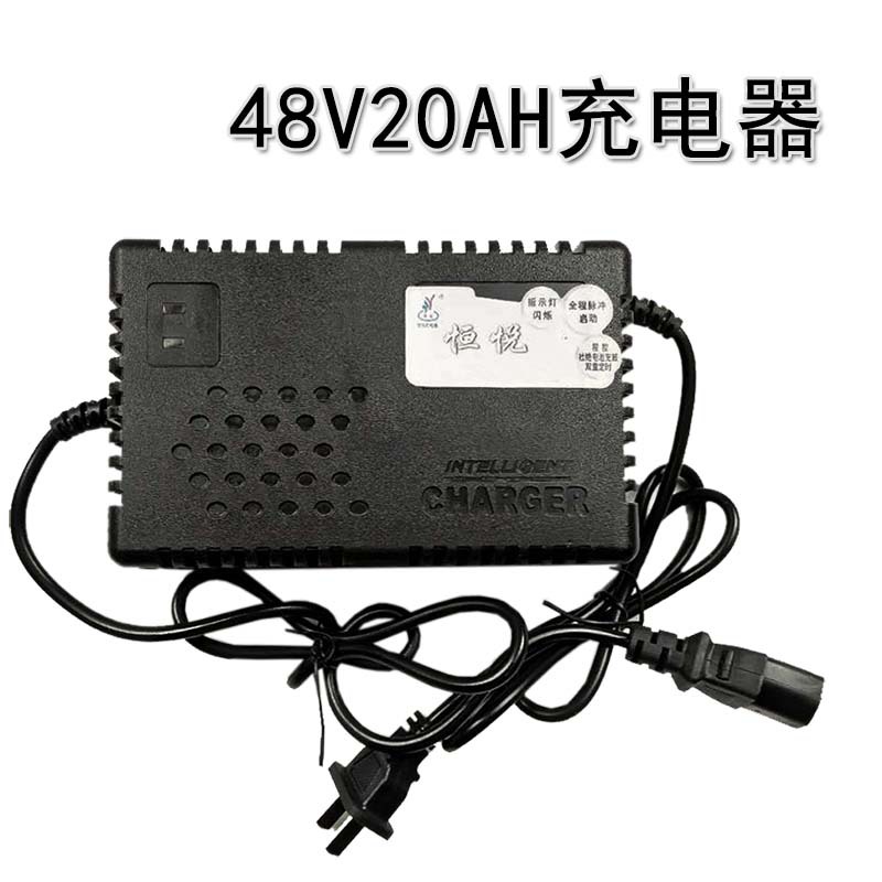 电动车电瓶充电器48V12AH20AH立马通用电车