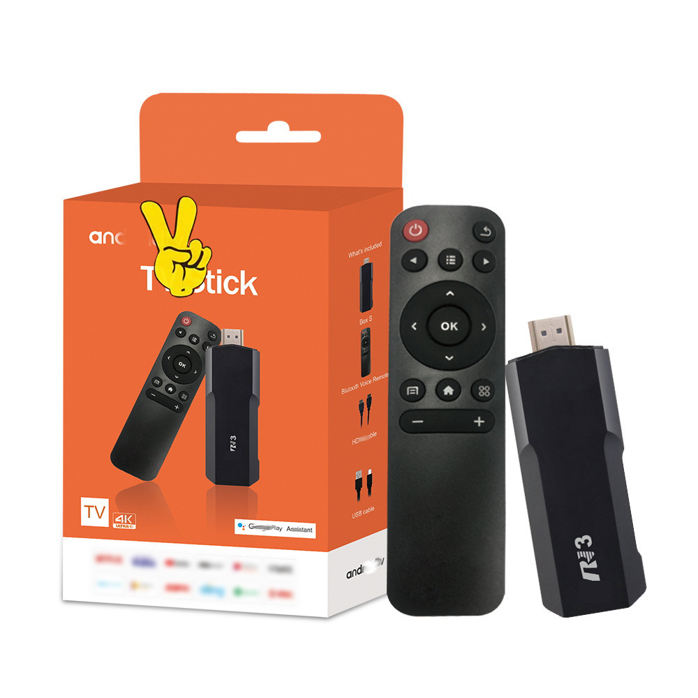 外贸4K机顶盒TVR3 PLUS Stik S905X电视盒子安卓13网络电视TVBOX