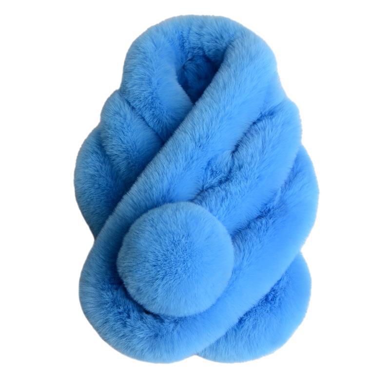 Velvet keep warm scarf, (Cross-border trading), increased thickness