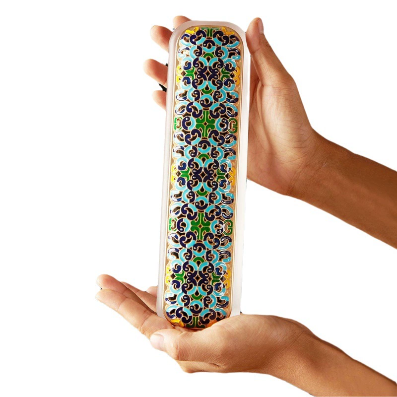 Бытовая древняя стеклянная эмалевая цветная линия Благовония Лежащая печь для благовоний Чайная церемония Печь для сандалового дерева Культурные и творческие подарочные украшения