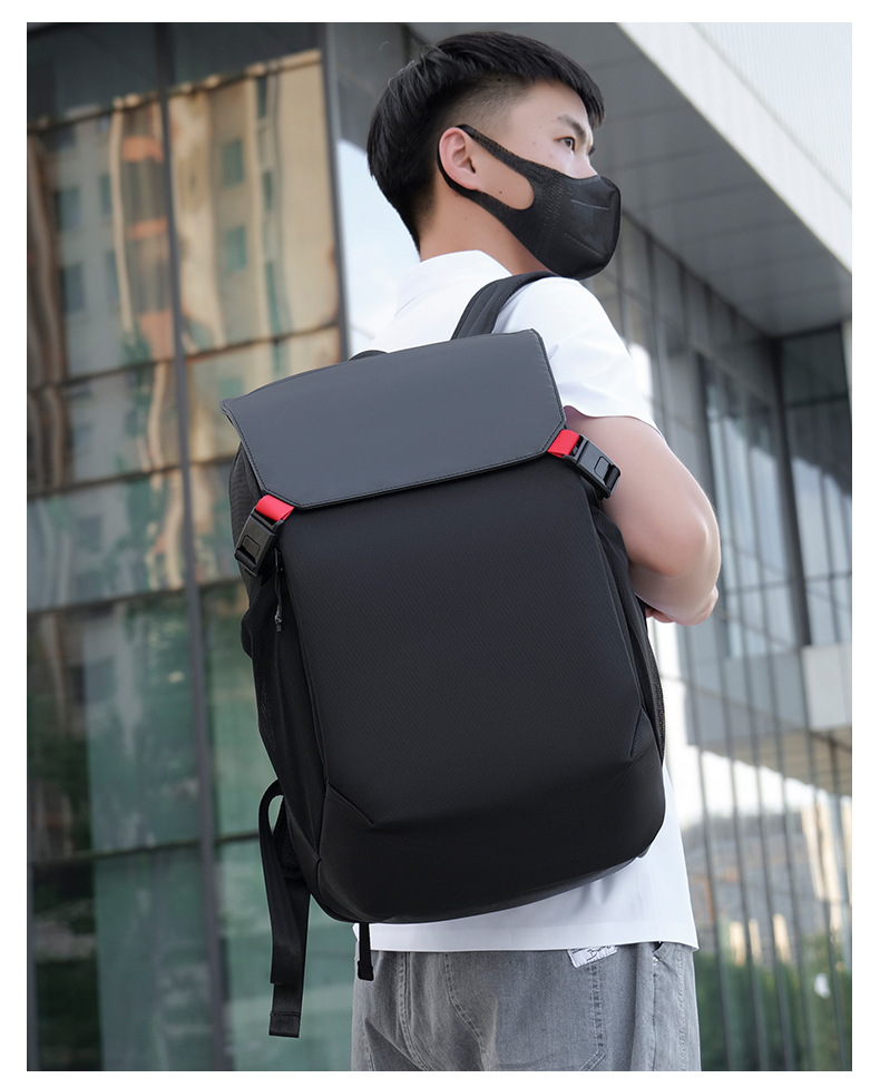New business backpack, men's backpack, USB laptop bag, fashionable and trendy, light luxury business backpack undefined