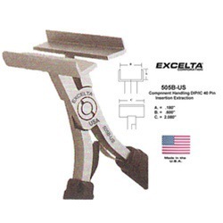 美EXCELTA 505B-US-五星5.0英寸设计IC处理钳