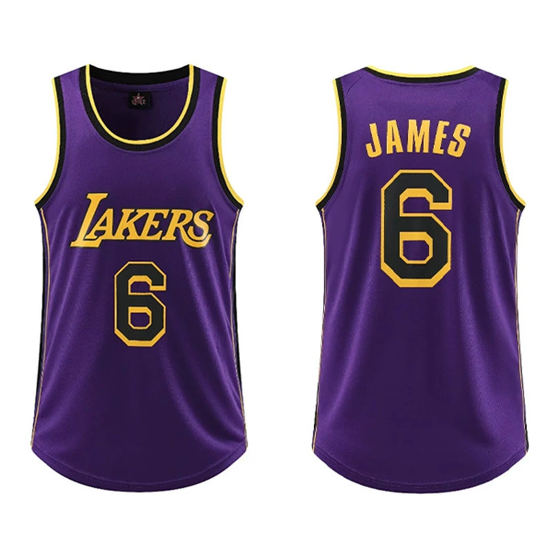 №24 Коби Брайант майка Lakers NBA Джеймс №23 Карри майка Баскетбольная форма жилет для детей и взрослых
