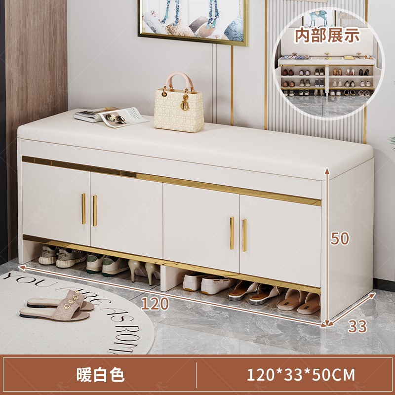 Phnom Penh blanco cálido cuatro puertas 120cm