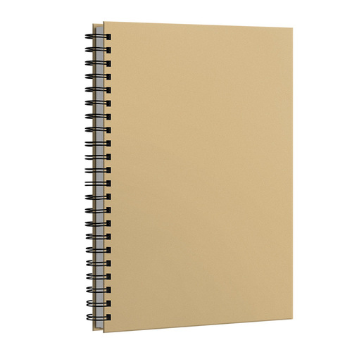 Sijin flip-up coil cowhide Mark notebook wholesale thickened blank sketch book 8K painting book A4 children's drawing book