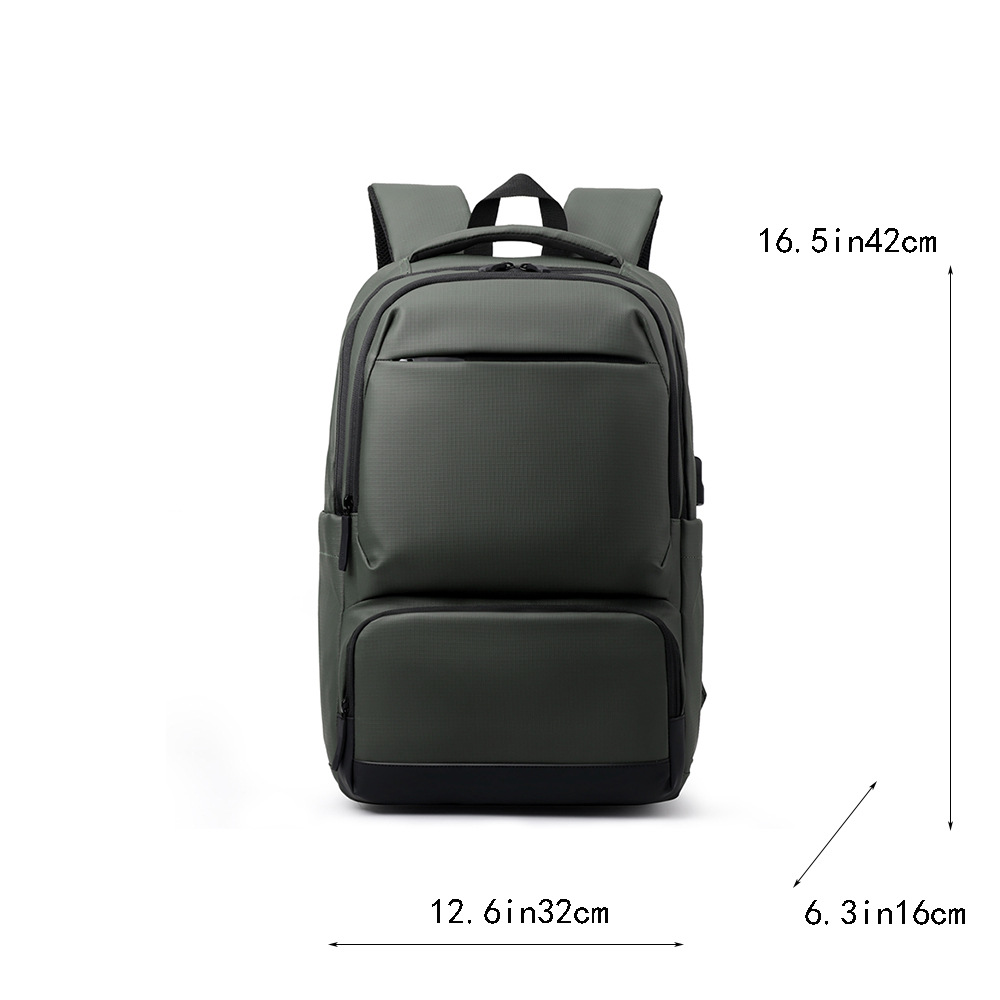 2025 mochila transfronteriza para hombres mochila de película impermeable bolsa de computadora de negocios mochila de gran capacidad mochila escolar para estudiantes universitarios