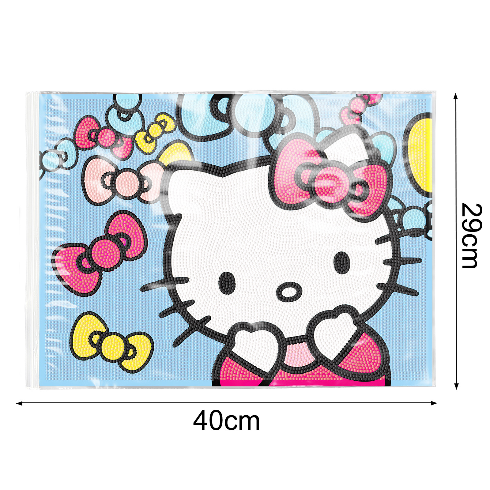 Pintura de diamantes alrededor de almohadillas de comedor dibujos animados Steely restaurante pinturas decorativas hechas a mano venta al por mayor transfronteriza