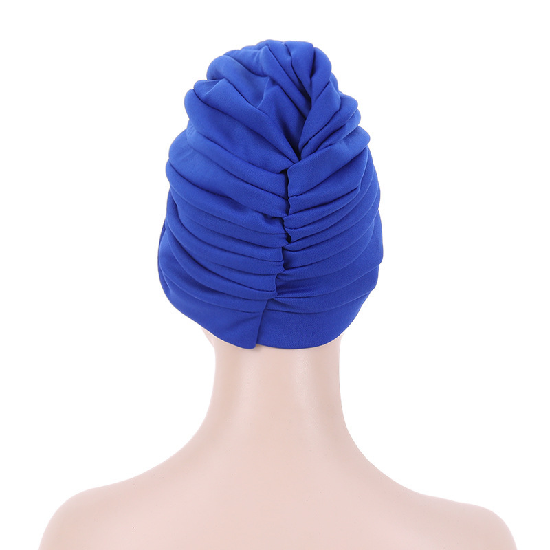 Muslim hat Air layer color butyl bract cap African turban cap_viptrois.com