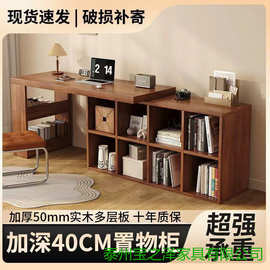 转角书桌卧室女生电脑桌实木L型书桌书柜一体拐角办公桌子工作台