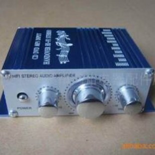 Hot Selling Hy-2001 Mini Small Car Amplifier Dc12V Small Amplifier 2 Channel Desktop Audio Amplifier