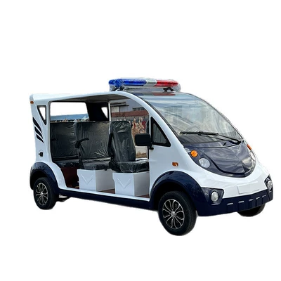 Patrol Car, Four-Wheeled, 6-8 Seats, Elektrikli qolf avtomobilləri