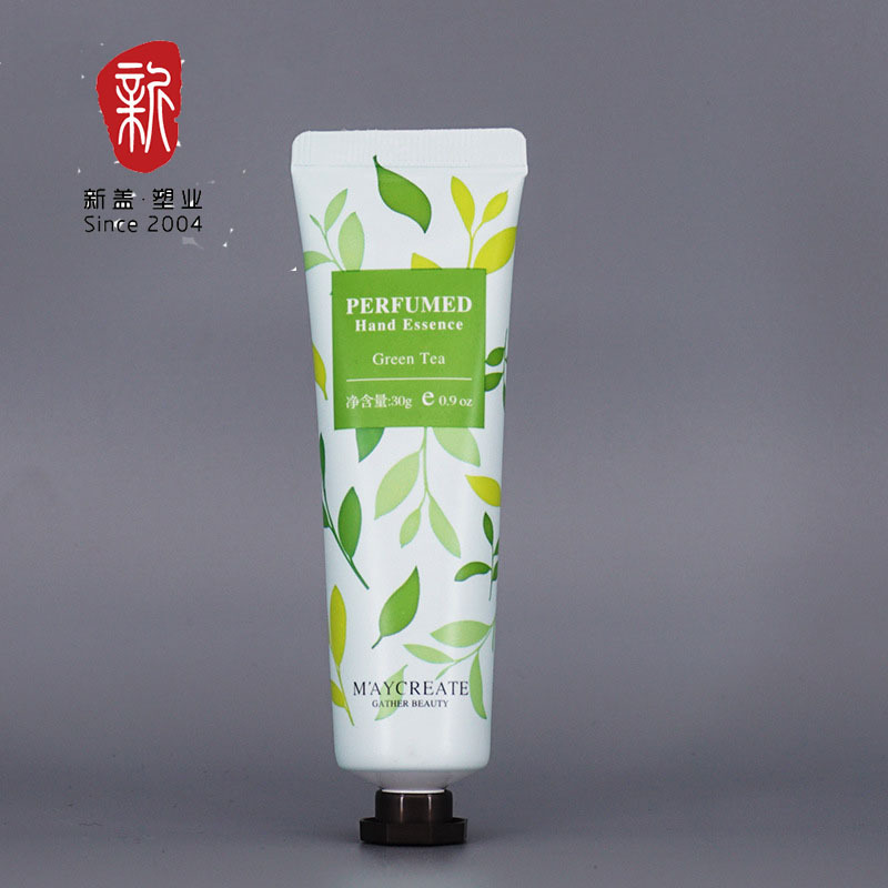 φ25铝塑软管护手霜管配八角盖 化妆品乳膏铝塑复合软管包材