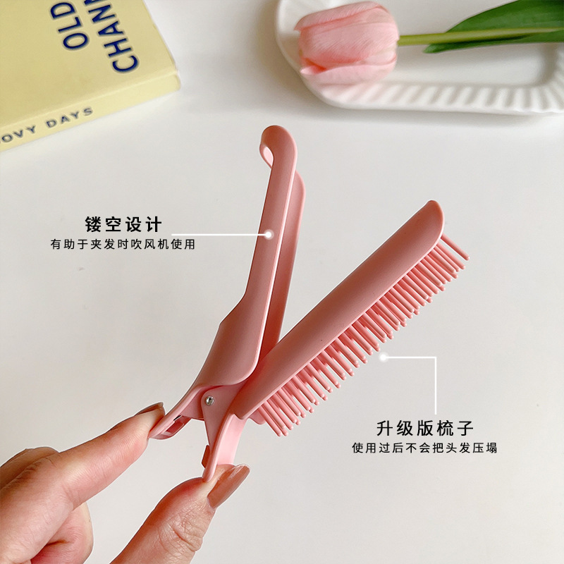 Bangs Curling tongs Hairpin Hair Hair root Head Fluffy clip Artifact comb Top clamp children