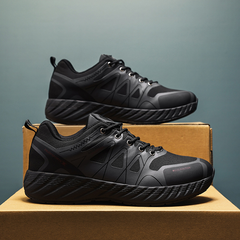 Zapatos de montaña de comercio exterior 2026 nuevos zapatos casuales ligeros para correr zapatos deportivos al por mayor pegado en frío zapatos de hombre de tamaño grande