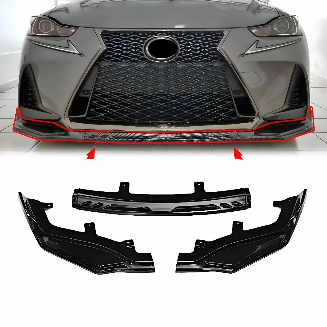 Suitable for Lexus Is250 Is300 Is350 F Sport Front Bumper Surround Front Lip Front Shovel 17-20